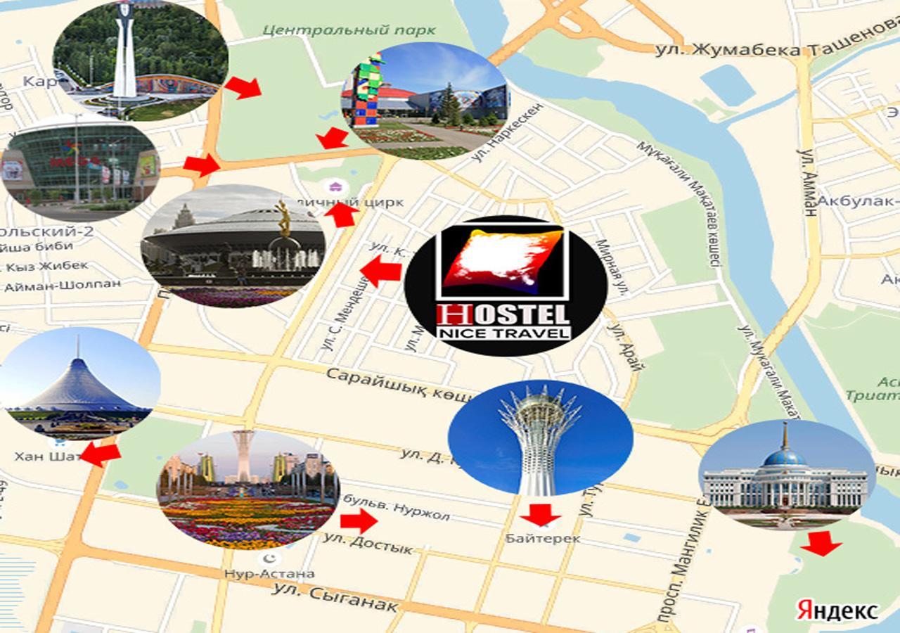 Hostel Nice Travel Astana Dış mekan fotoğraf